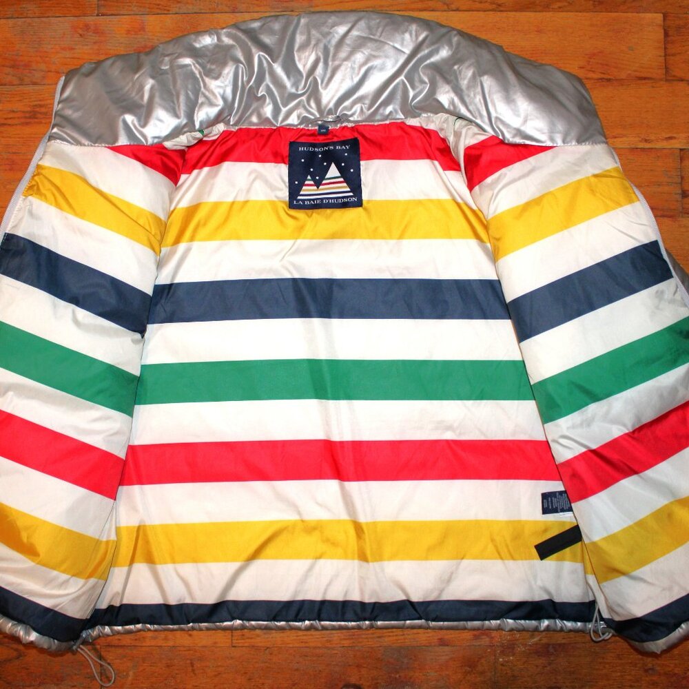 Hudson Bay Chrome Down Jacket
